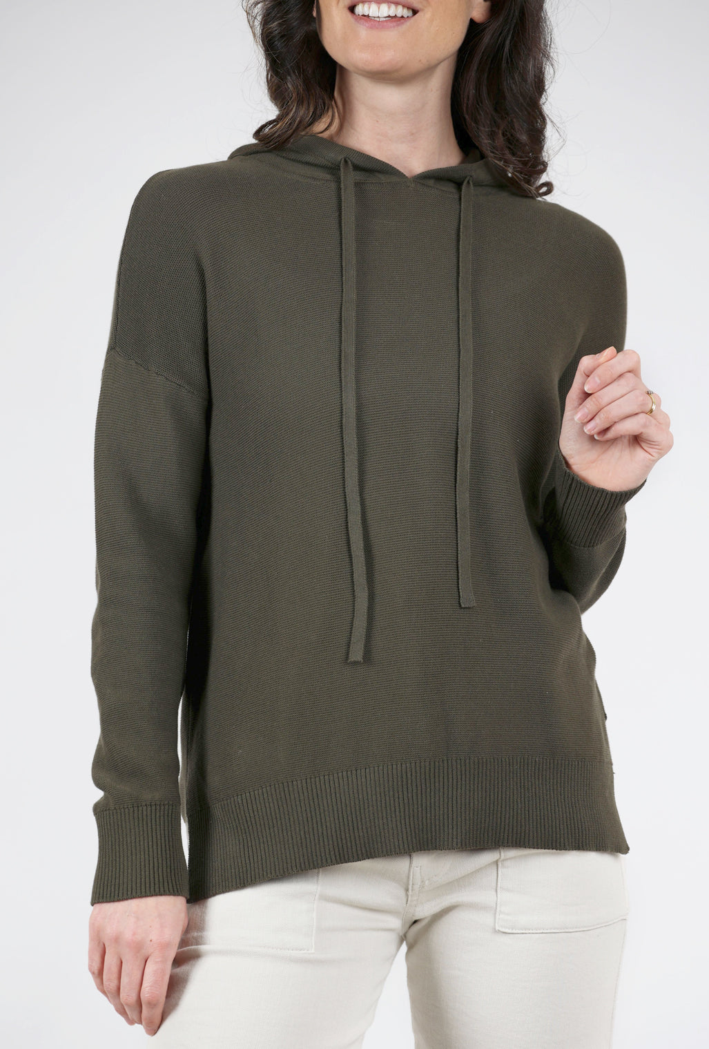 Kokun Mini Ottoman Hoodie, Army 