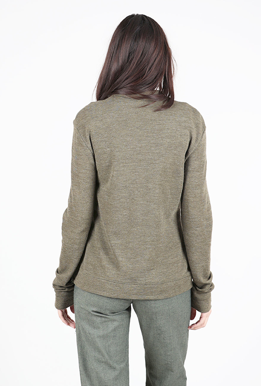 By Basics Merino Wool Tidy Jacket, Capers Melange 