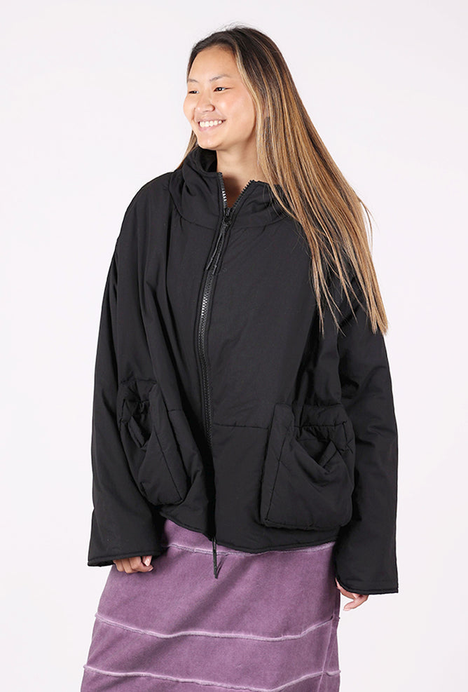 Zilberman Shorter Duvet Puffer, Black 