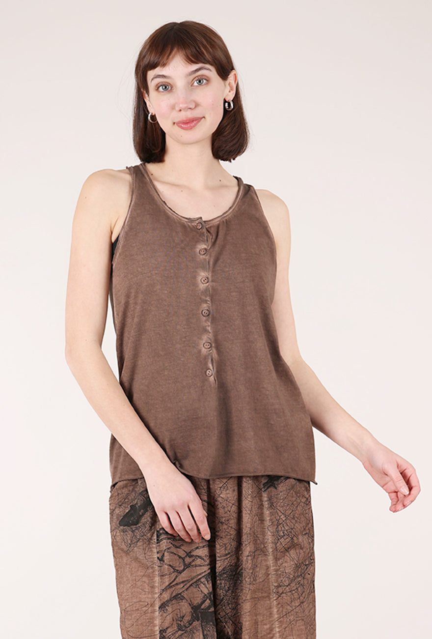Studio B3 Tangi Tank Top, Copper Old Dye 