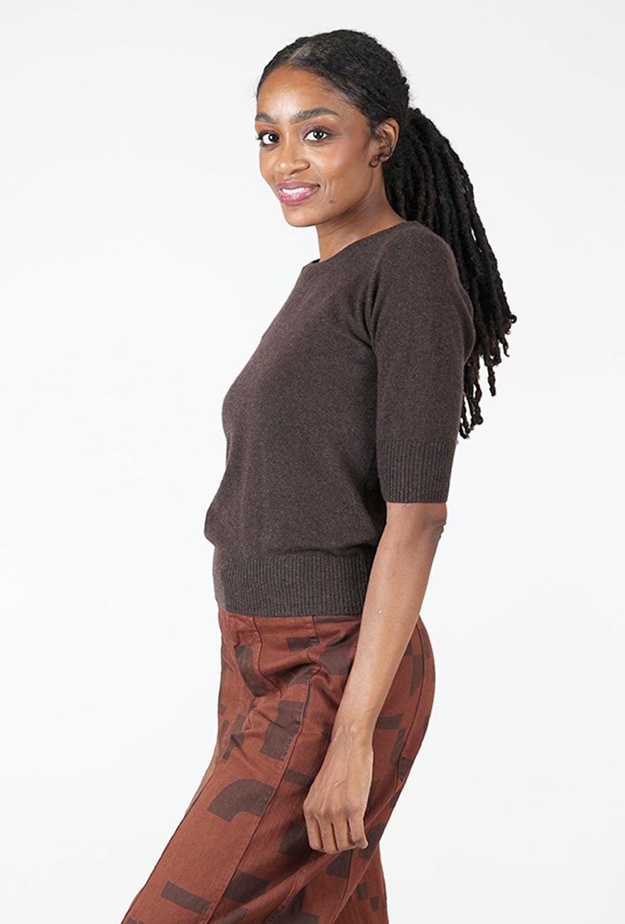 Ada Cashmere, Dark Brown-Black
