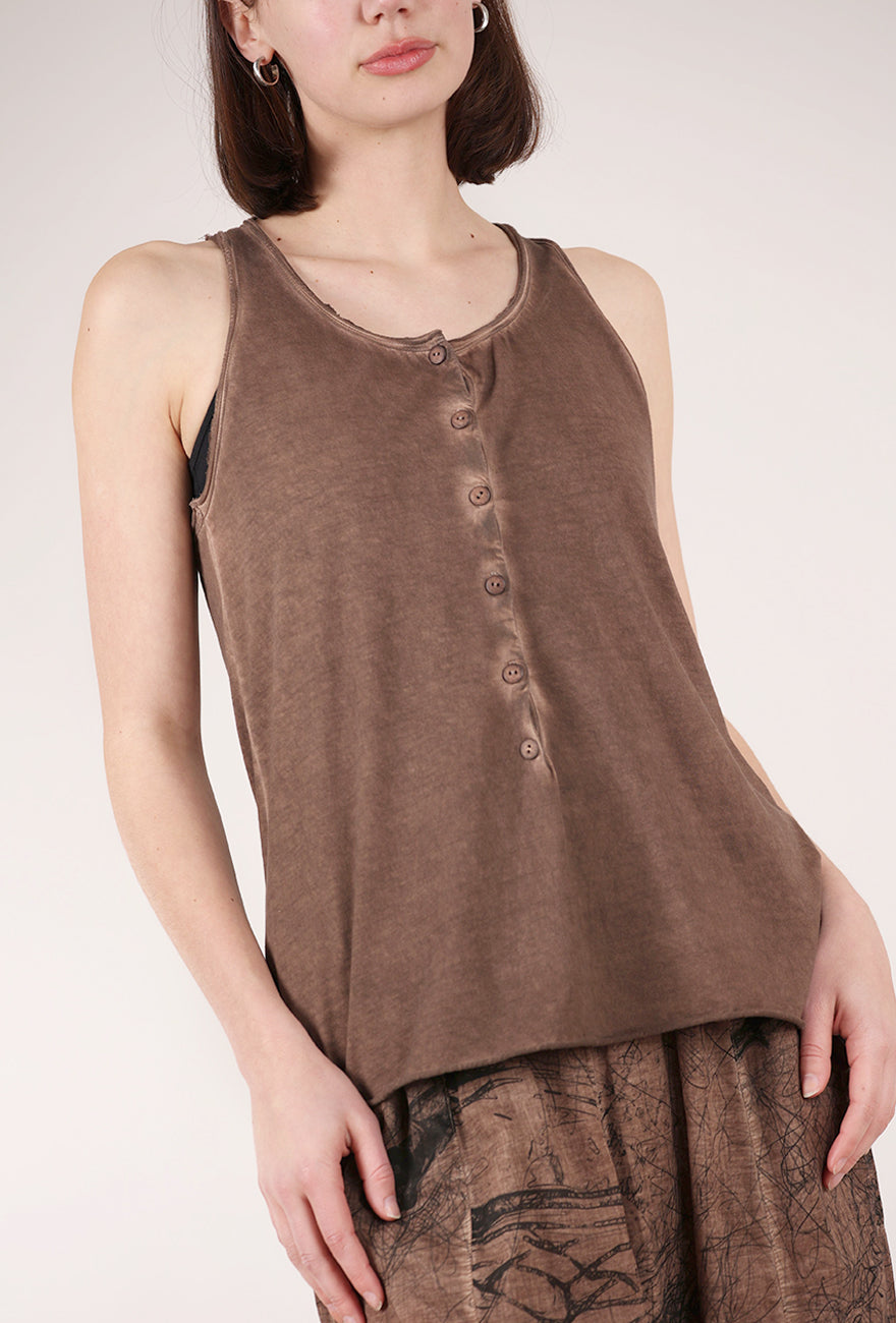 Studio B3 Tangi Tank Top, Copper Old Dye 