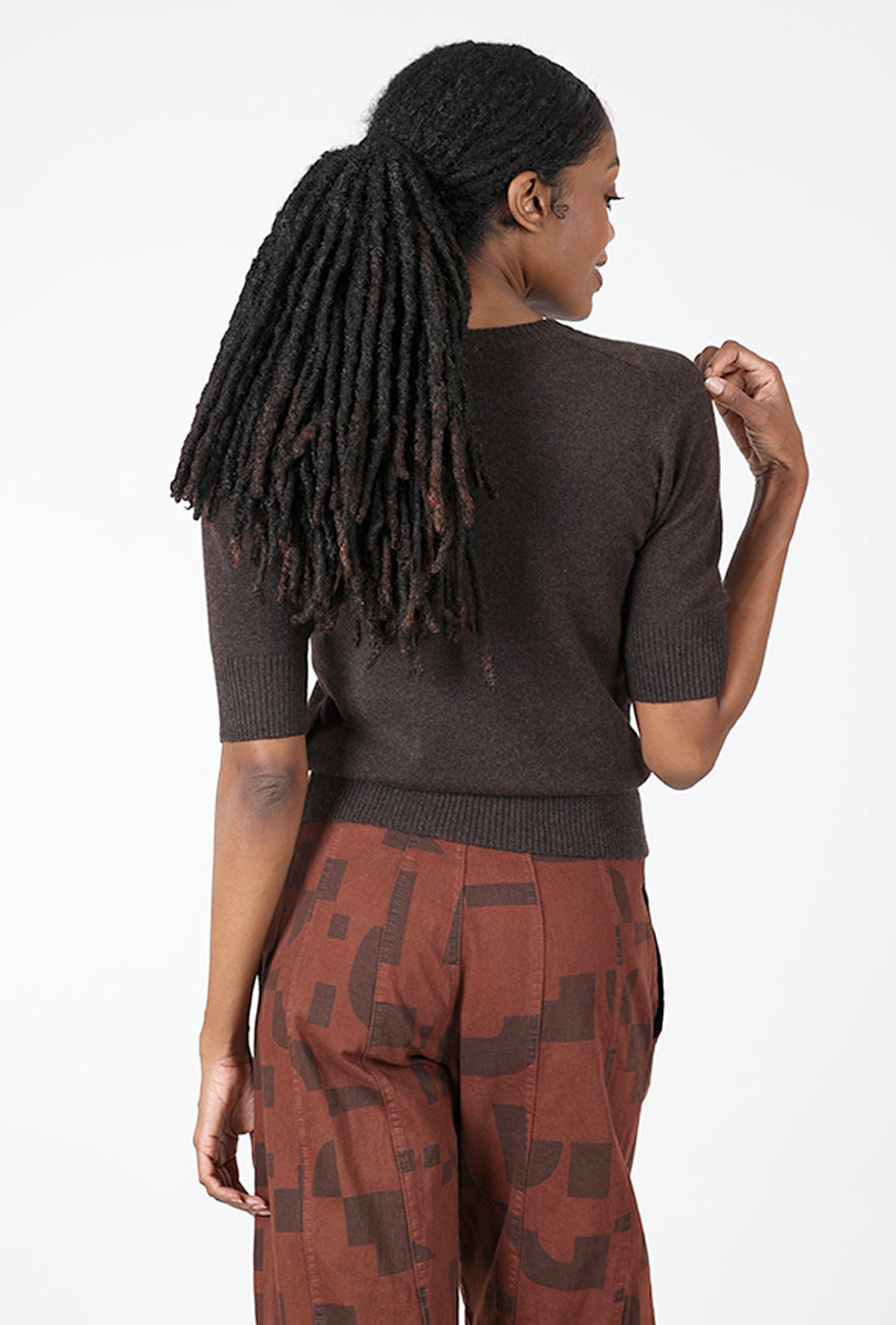 Ada Cashmere, Dark Brown-Black