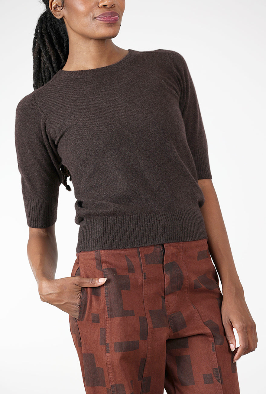 Ada Cashmere, Dark Brown-Black