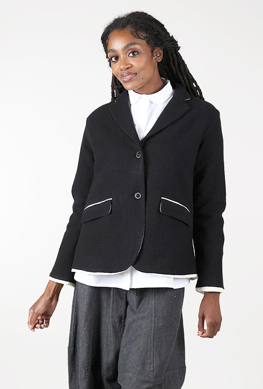 Yoshi Kondo Coffee Jacket, Black 