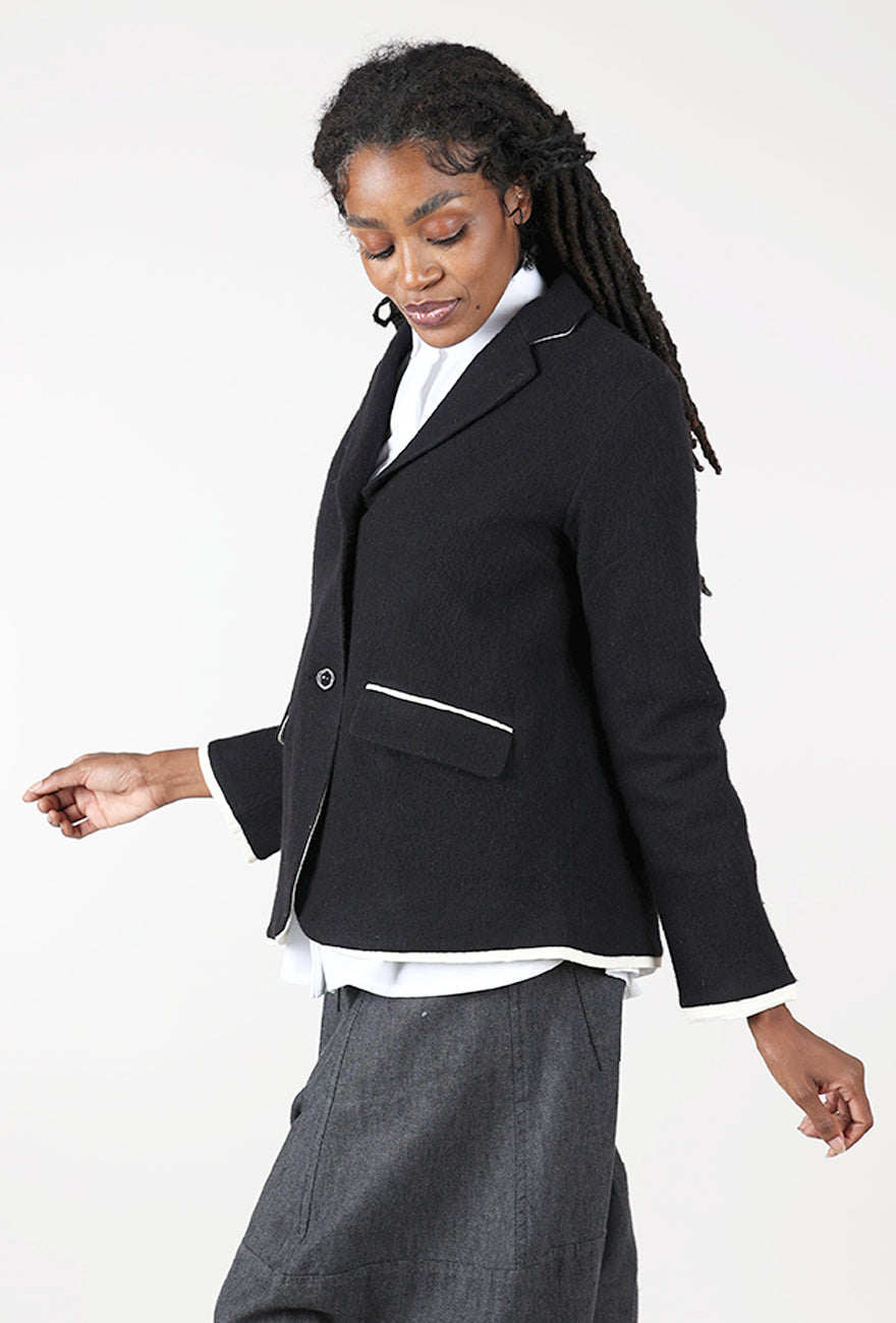 Yoshi Kondo Coffee Jacket, Black 