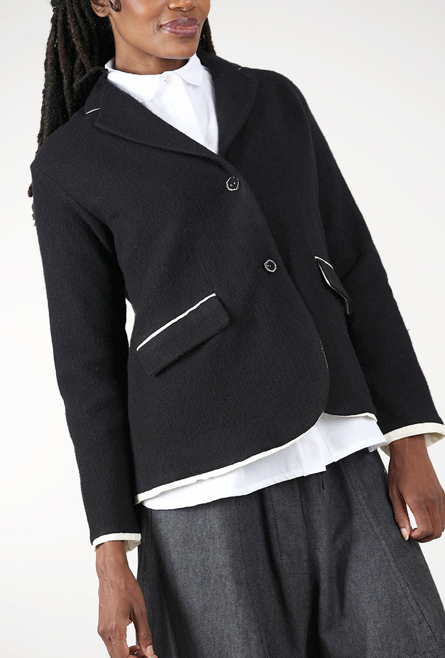 Yoshi Kondo Coffee Jacket, Black 