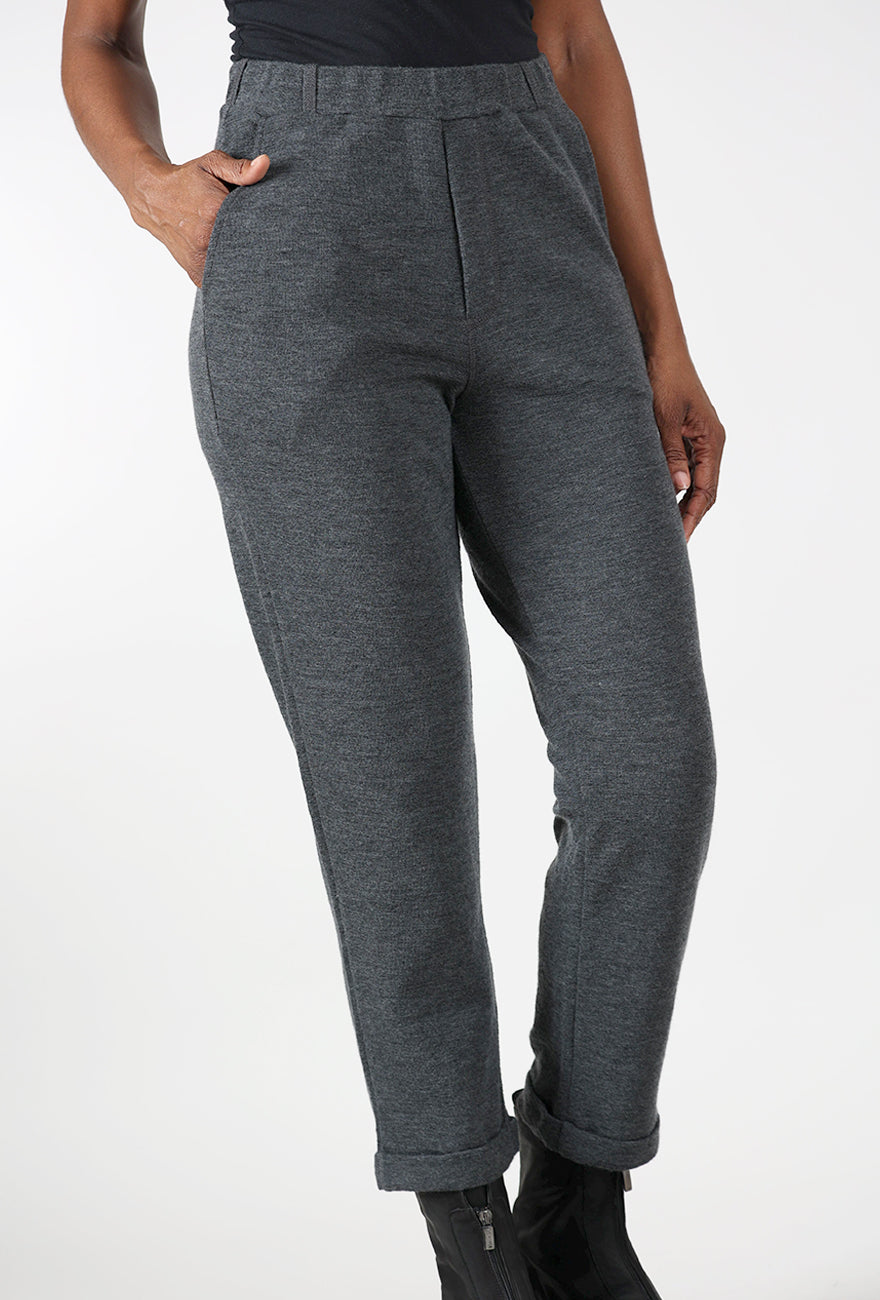 By Basics Merino Wool Chino Pants, Anthracite 