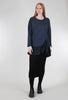 Grizas Ruffle Trim Sweatshirt, Sapphire Blue 