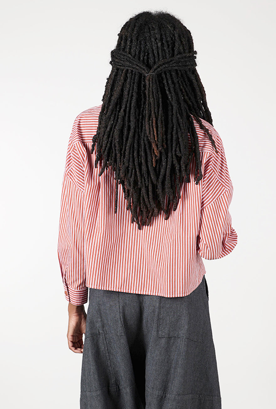 Orregia Cropped Shirt, Grenade Angle 3