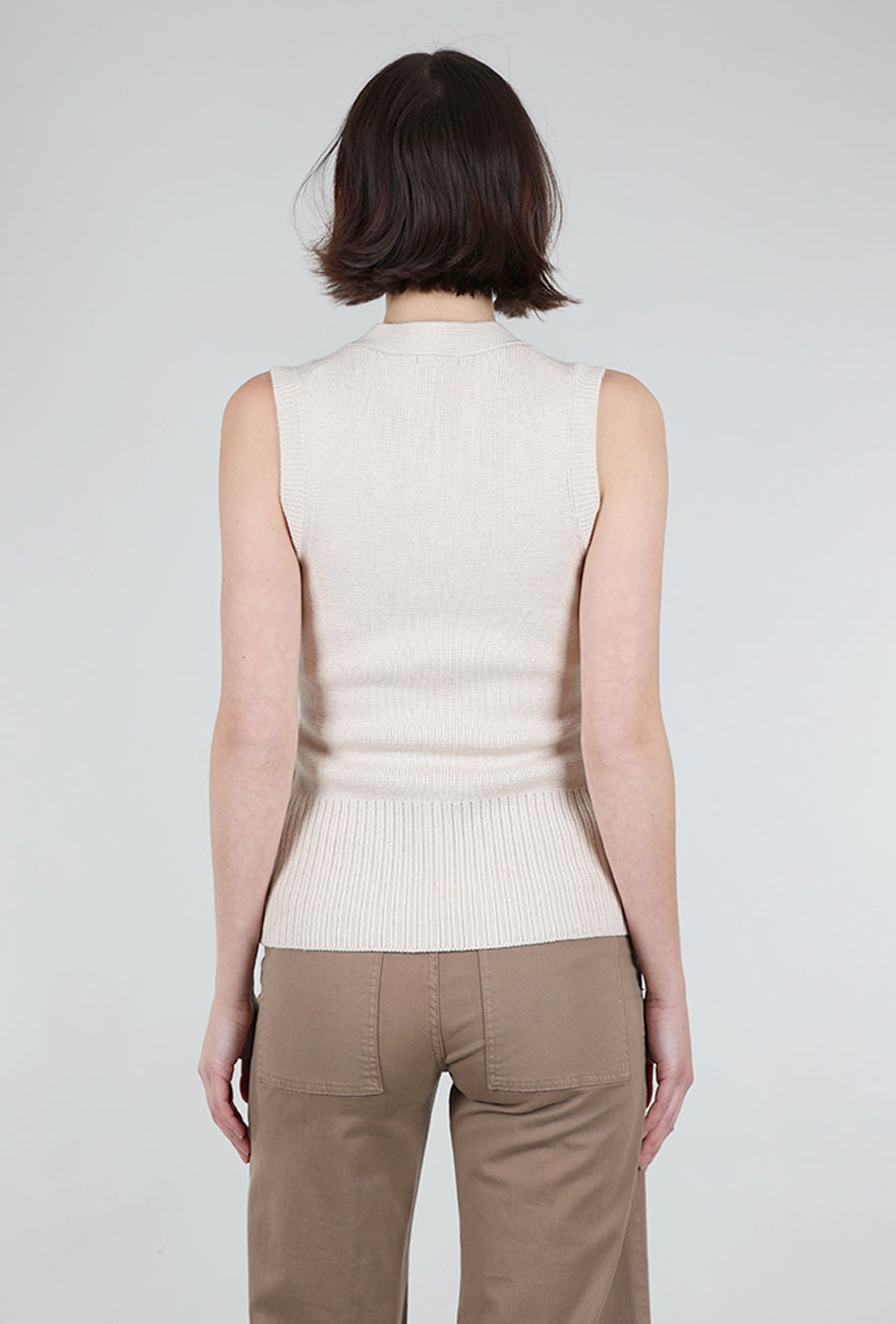 Pistola Audra Vest Cardigan, Soft Dove 