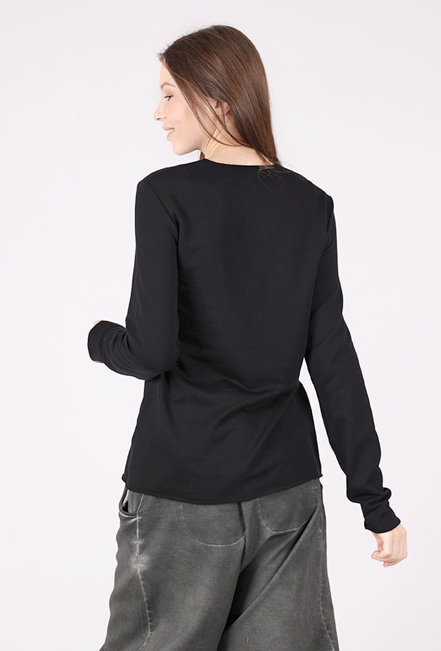 La Vaca Loca Cozy Publico Tee, Black 