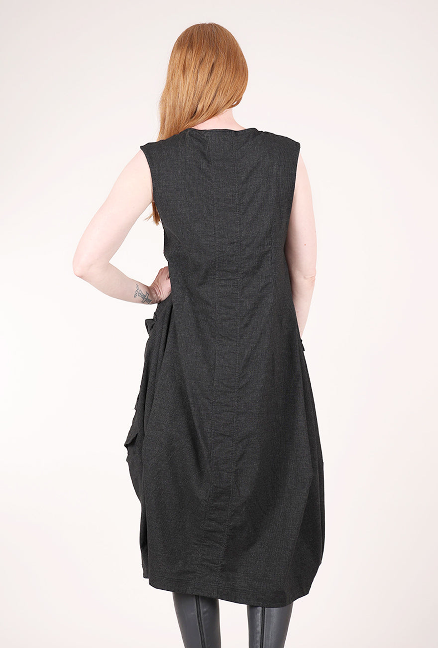 Rundholz Subtle Stripe Dress, Black 