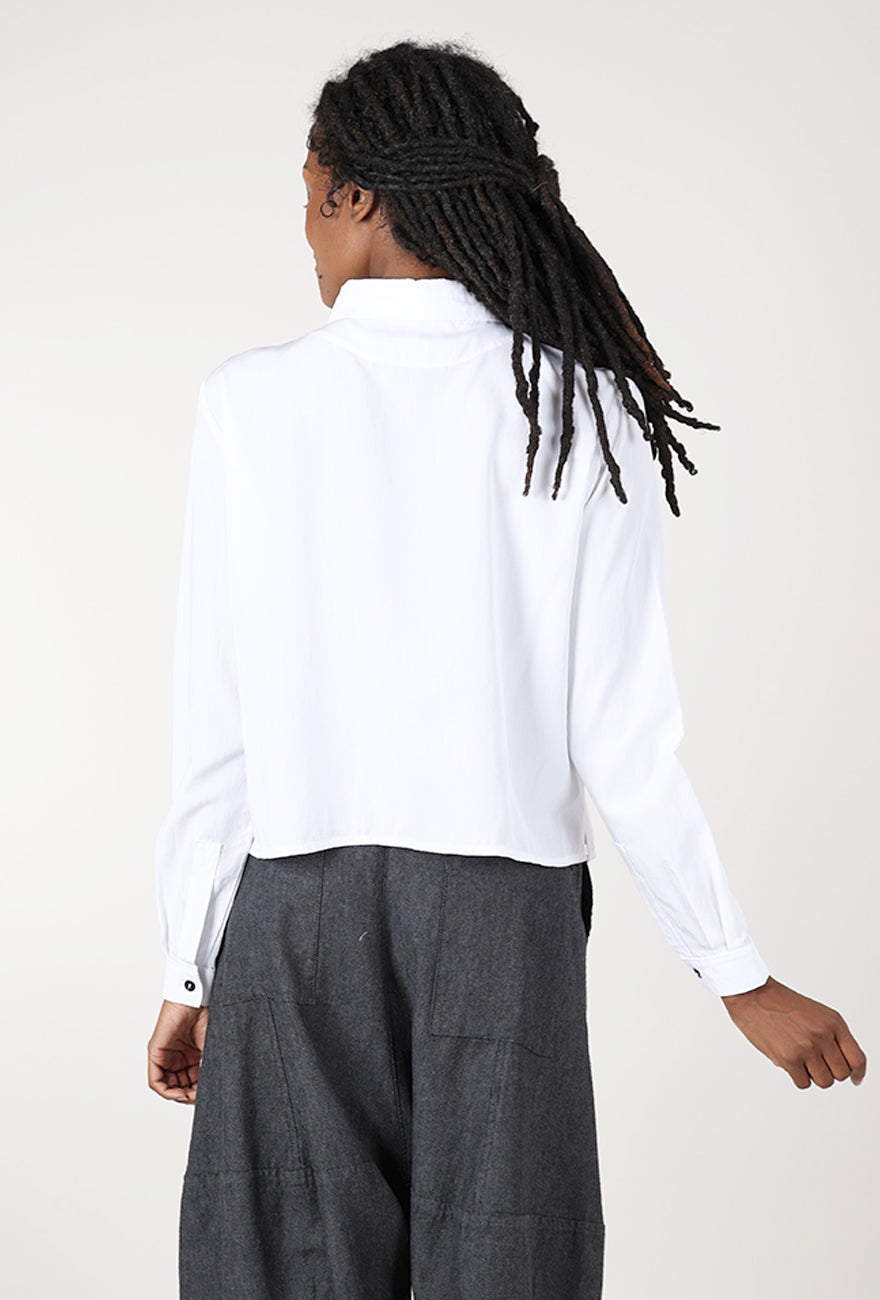 Lurdes Bergada Camisa Button Up, White 