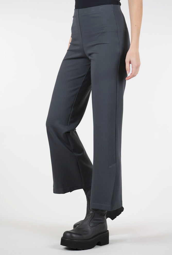 Planet Ponte Side-Slit Pant, Obsidian 