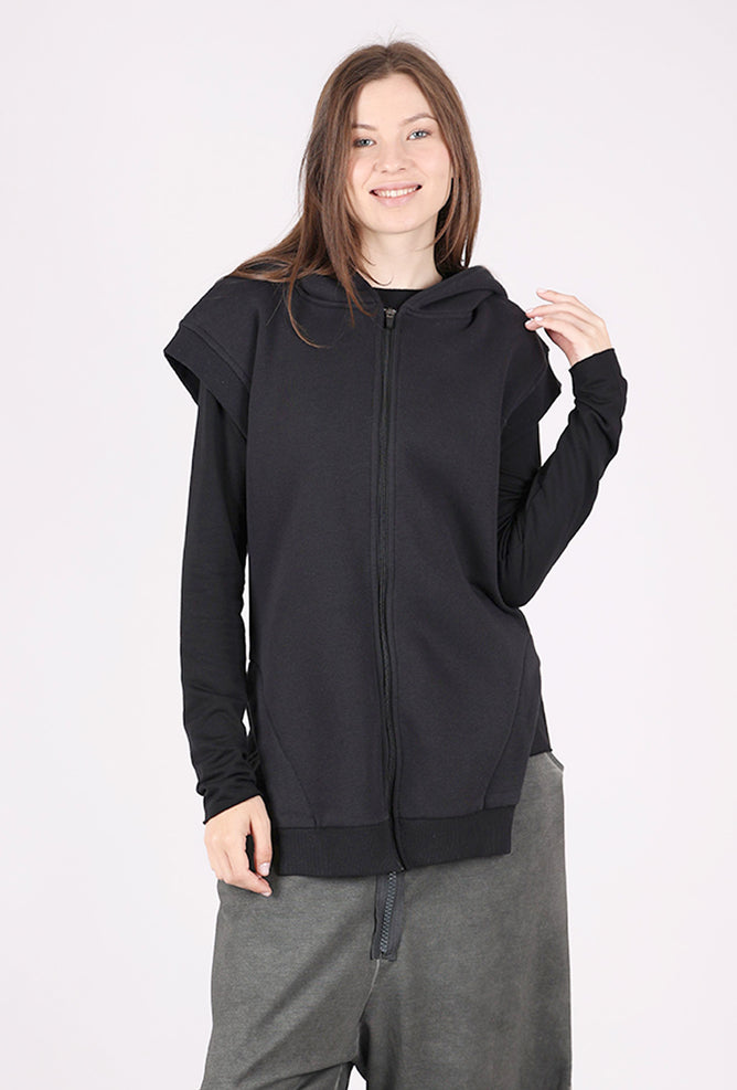 Gershon Bram Shy Jacket Vest, Black 