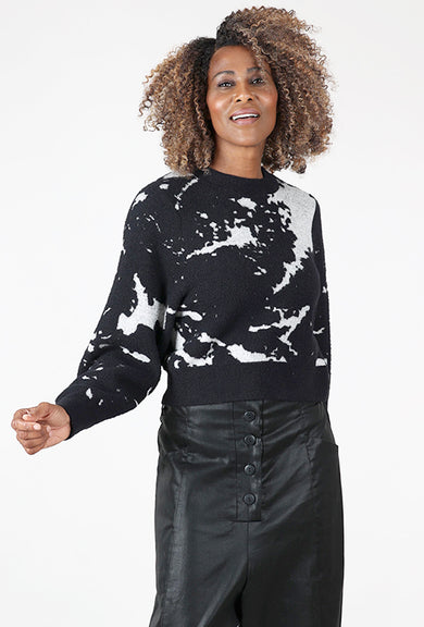 Kerisma Carrara Sweater, Black/Ecru 