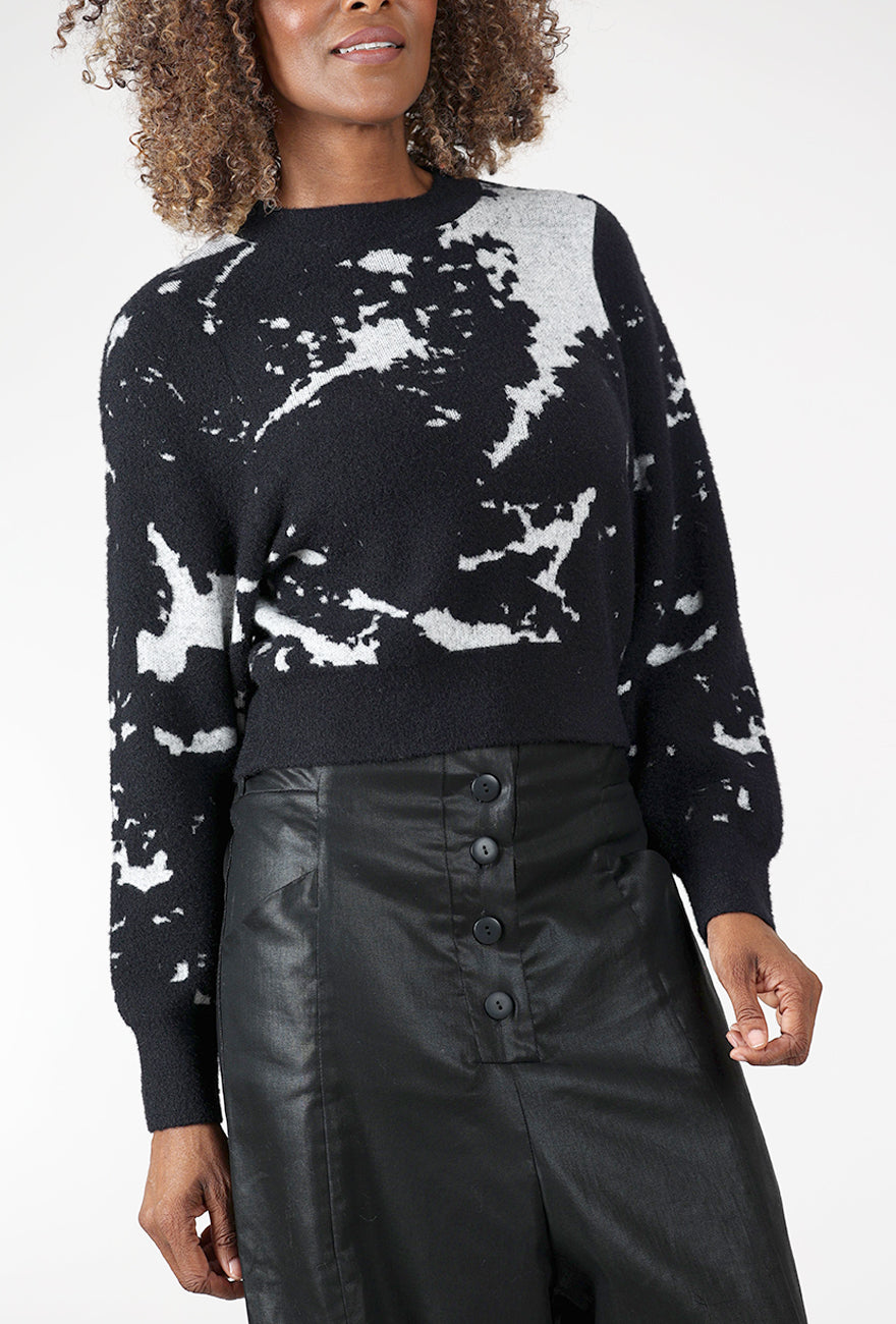 Kerisma Carrara Sweater, Black/Ecru 