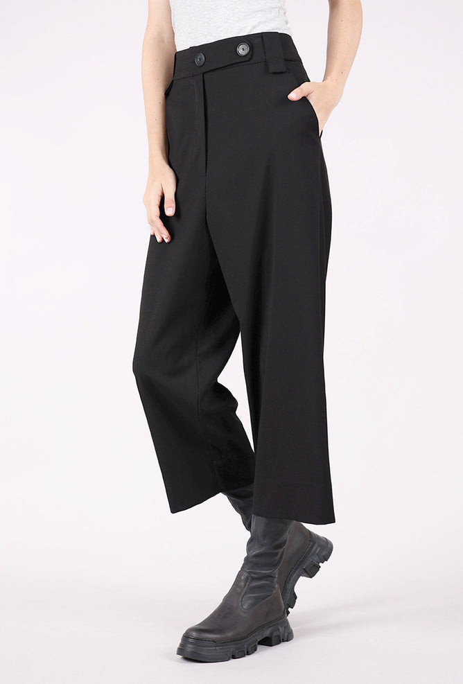 La Vaca Loca Car Buche Trouser, Black 