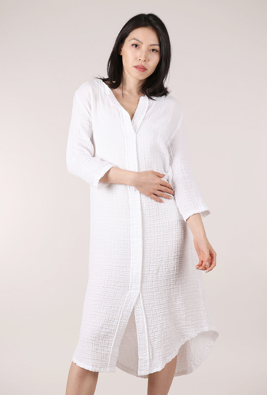 Kozan Hallie Dress, White 