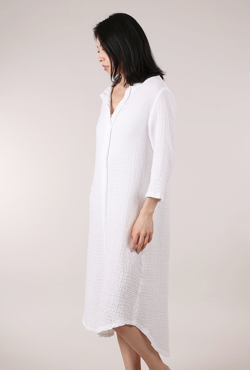 Kozan Hallie Dress, White 
