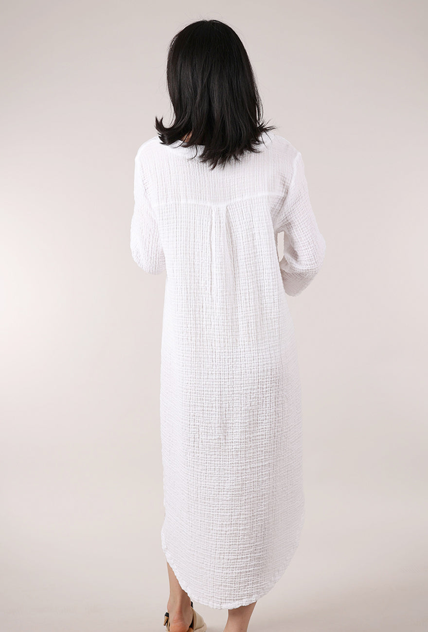 Kozan Hallie Dress, White 