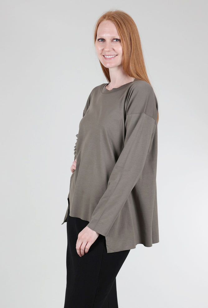 Planet Vent Tee, Loden One Size Loden