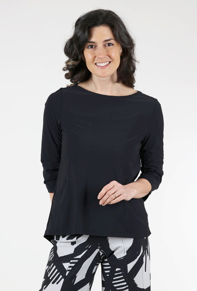 Porto Eloise Top, Black 