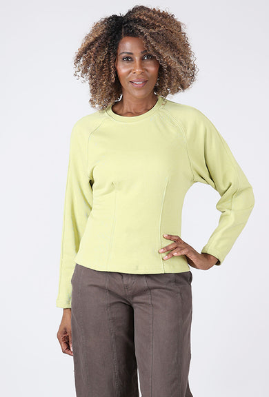 Ichi Palulu Sweatshirt, Leek Green 