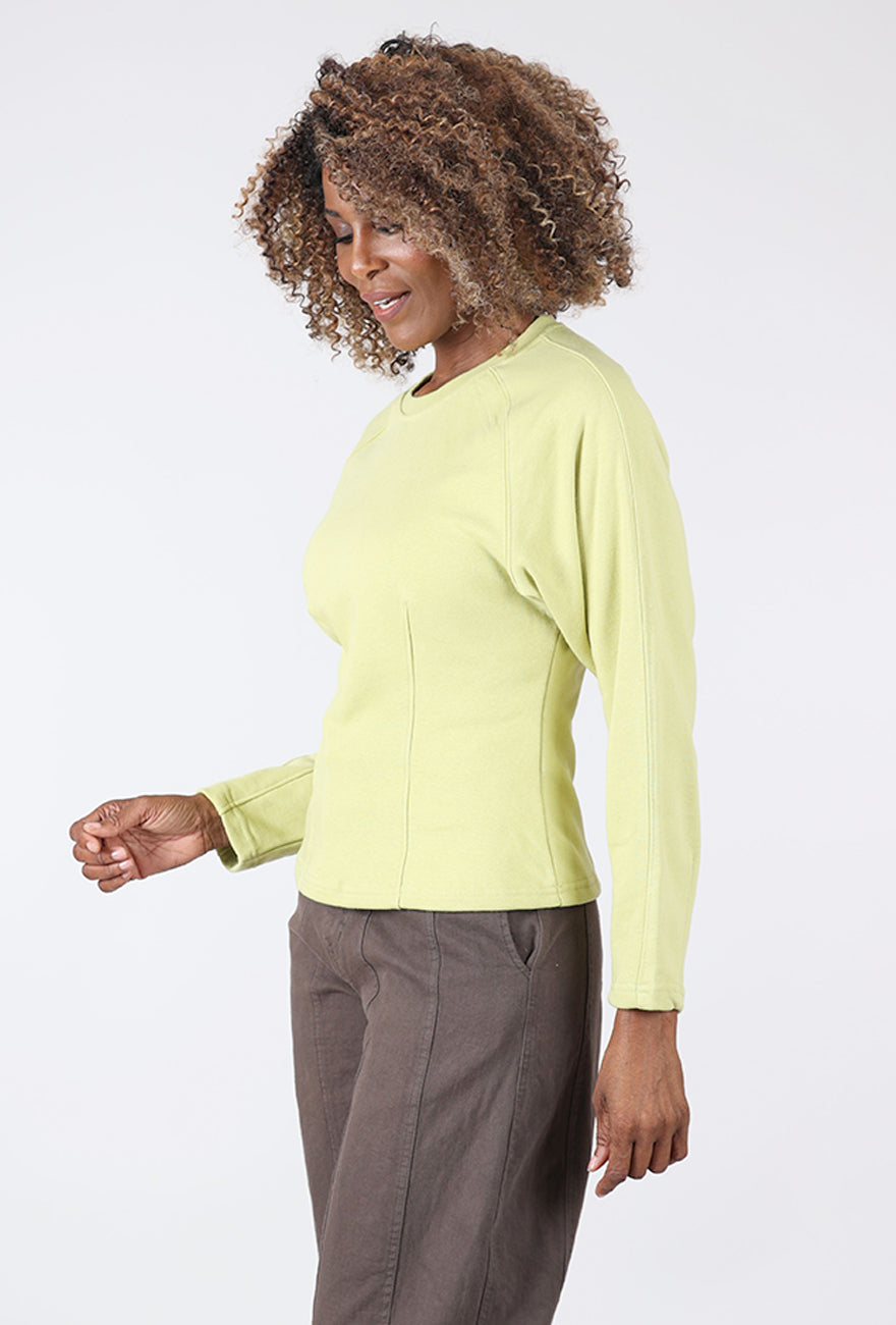 Ichi Palulu Sweatshirt, Leek Green 