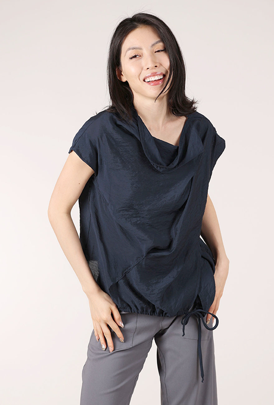 FishFash Velley Top, Navy Blue 