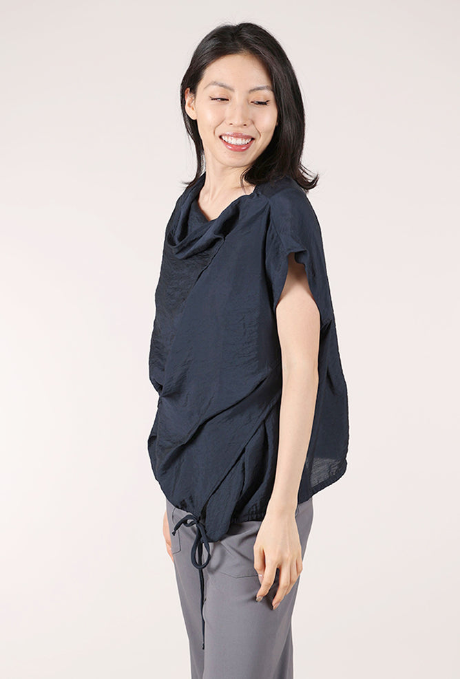 FishFash Velley Top, Navy Blue 