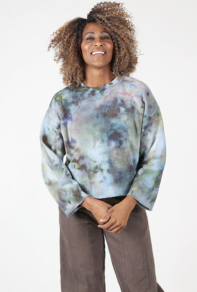 Heyne Bogut Cropped HB Sweatshirt, Stormy 