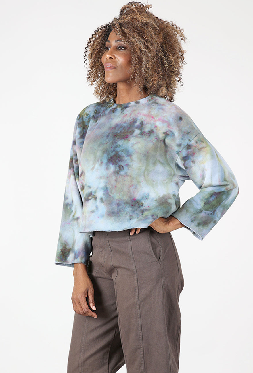 Heyne Bogut Cropped HB Sweatshirt, Stormy 