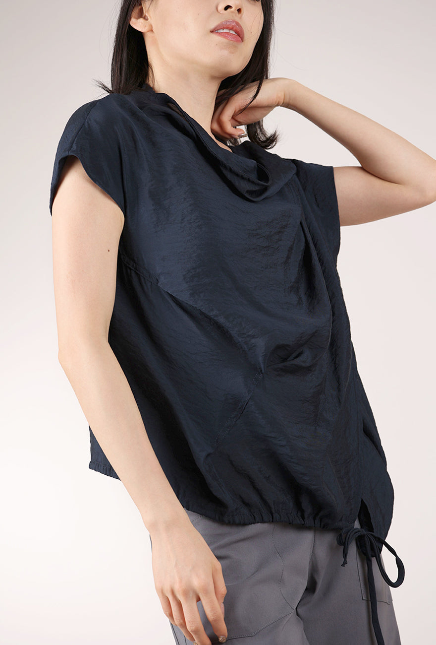 FishFash Velley Top, Navy Blue 