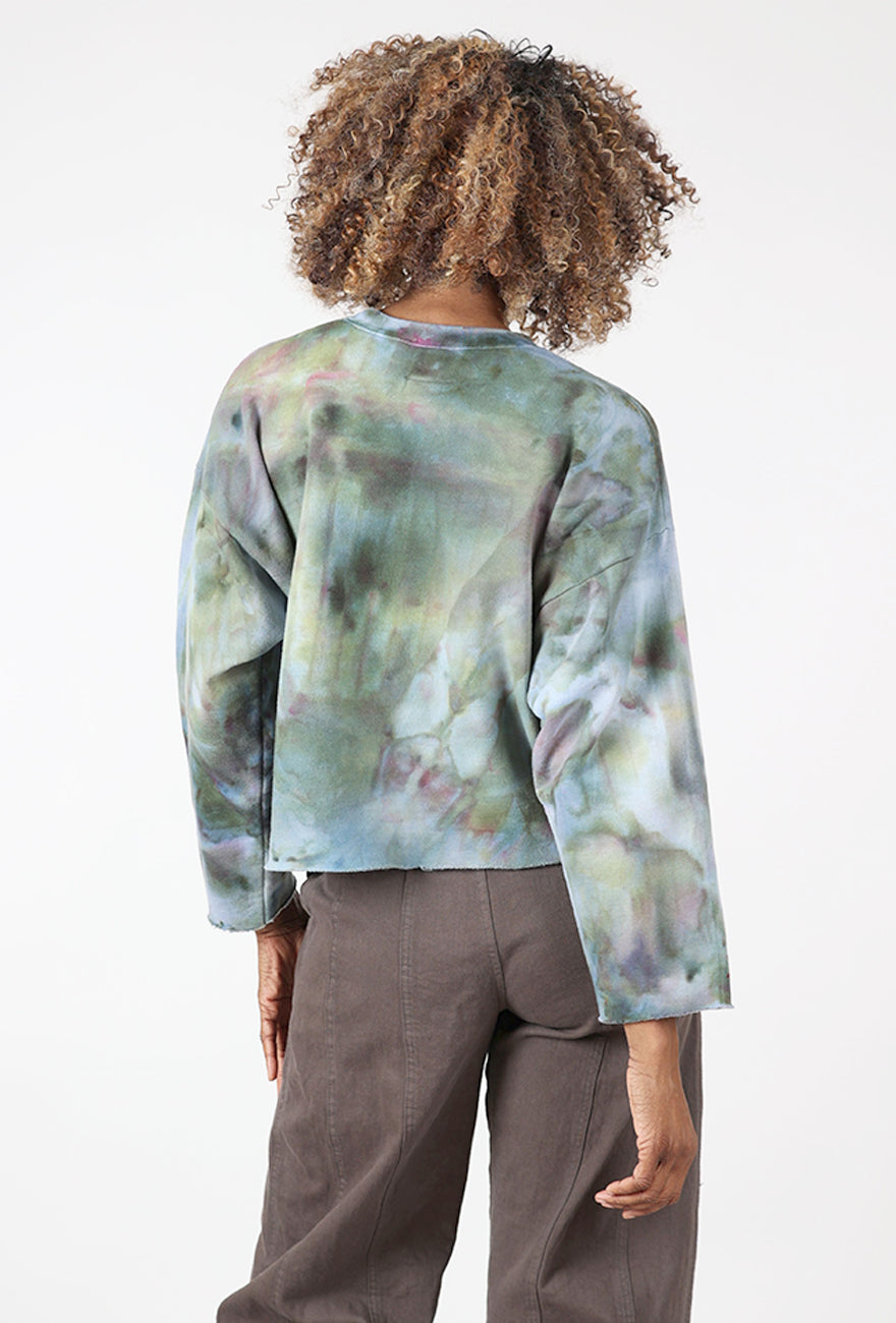 Heyne Bogut Cropped HB Sweatshirt, Stormy 