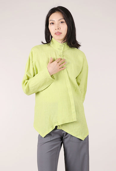 M Square Iris Linen Top, Willow 