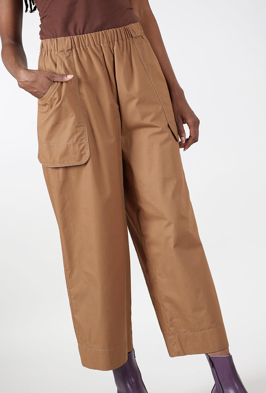 Yoshi Kondo Dice Pants, Brown 