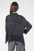 B&K Moda Garment-Dye Button Cardie, Black 