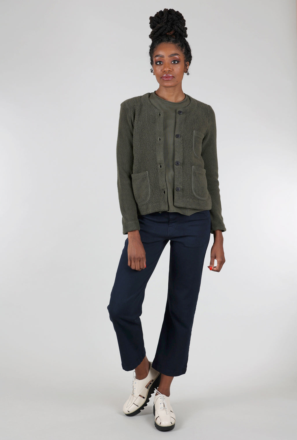 Prairie Underground Chic Set Jacket, Moss 