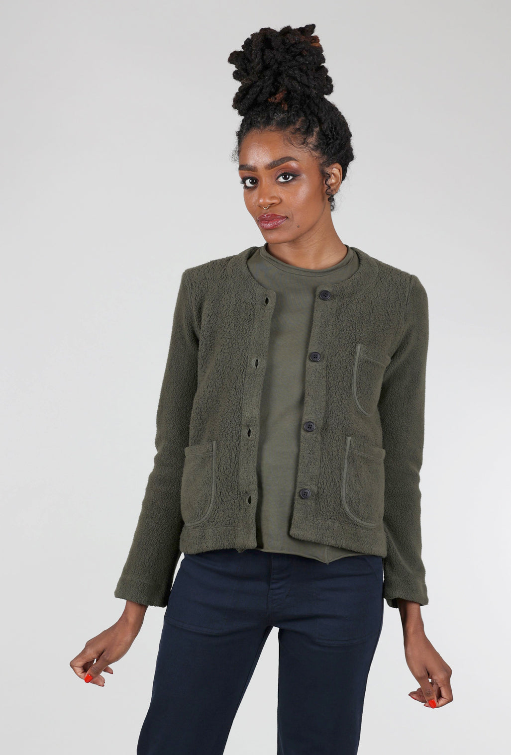 Prairie Underground Chic Set Jacket, Moss 