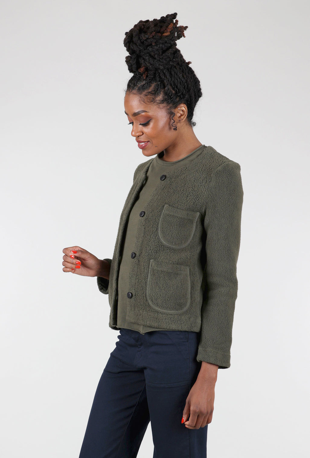 Prairie Underground Chic Set Jacket, Moss 