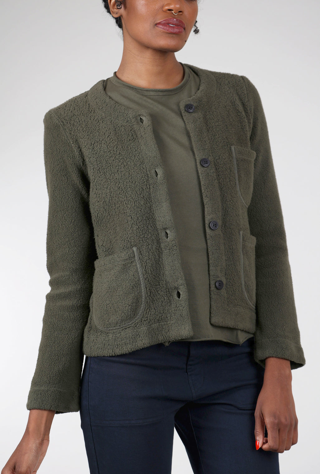 Prairie Underground Chic Set Jacket, Moss 