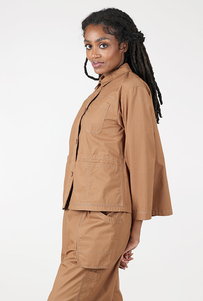 Yoshi Kondo Dates Jacket, Brown 