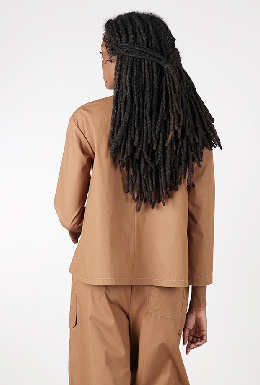 Yoshi Kondo Dates Jacket, Brown 