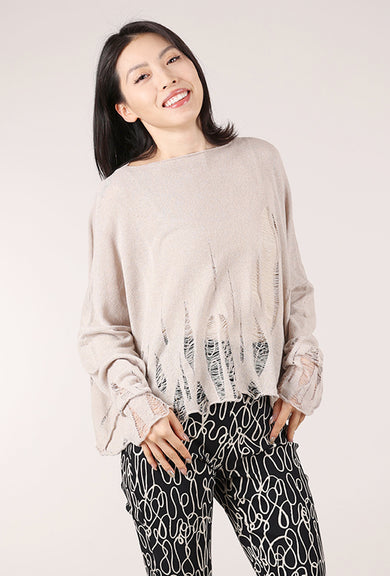 La Vaca Loca Libido Sweater, Sand 