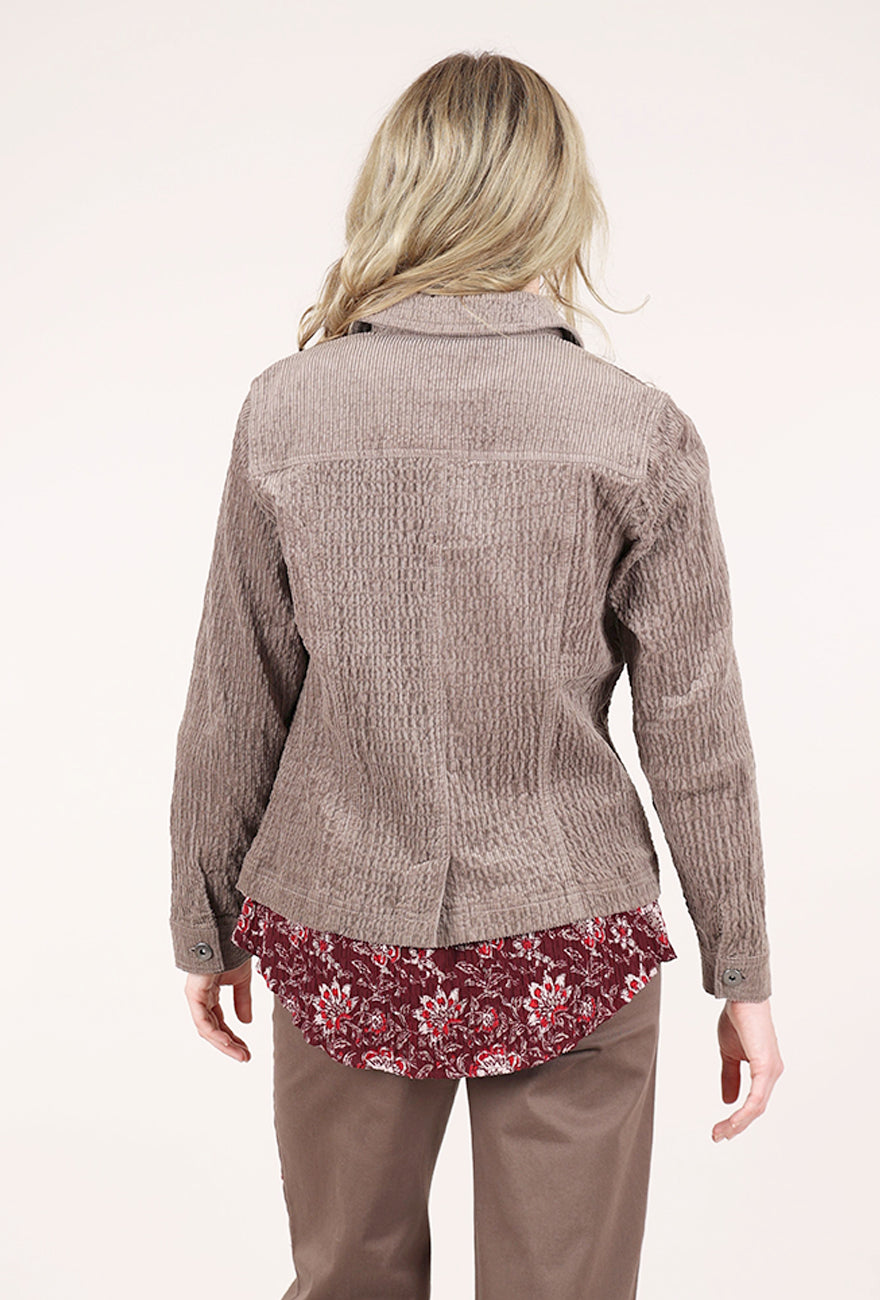 Habitat Rustic Cord Stretch Jacket, Truffle 