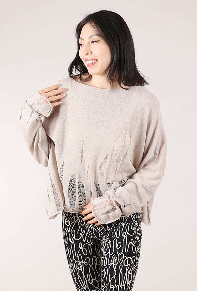 La Vaca Loca Libido Sweater, Sand 