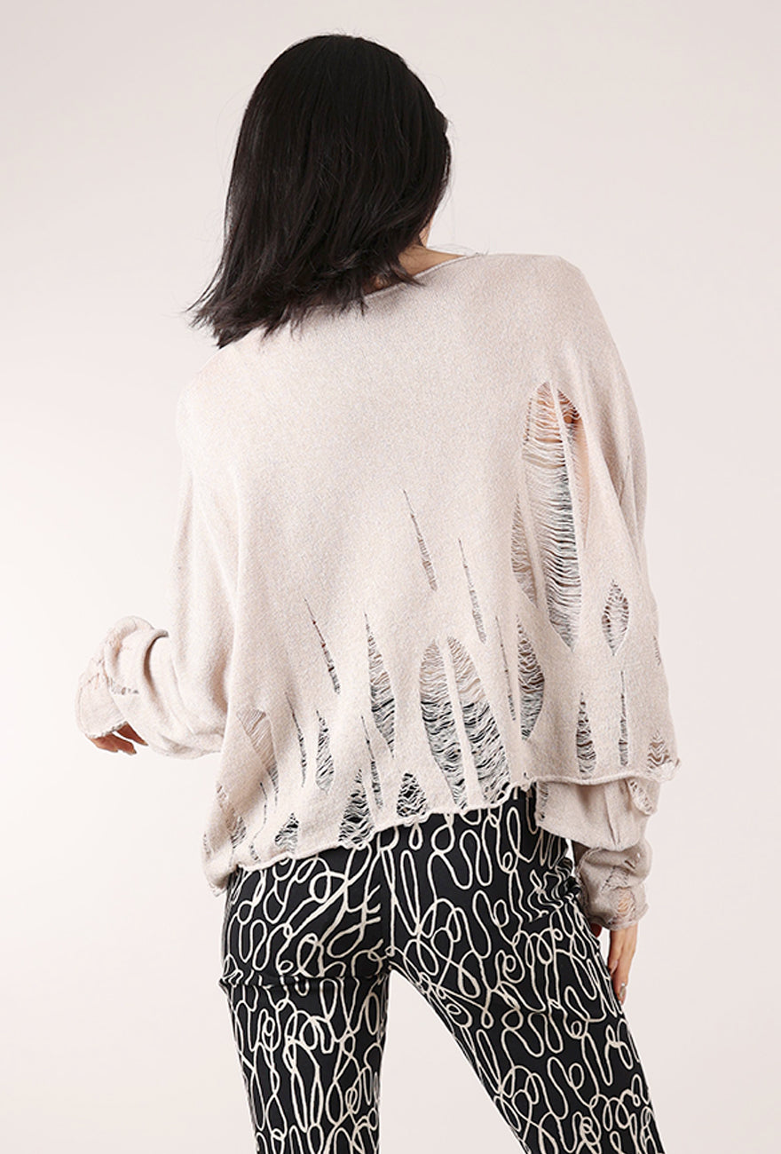 La Vaca Loca Libido Sweater, Sand 