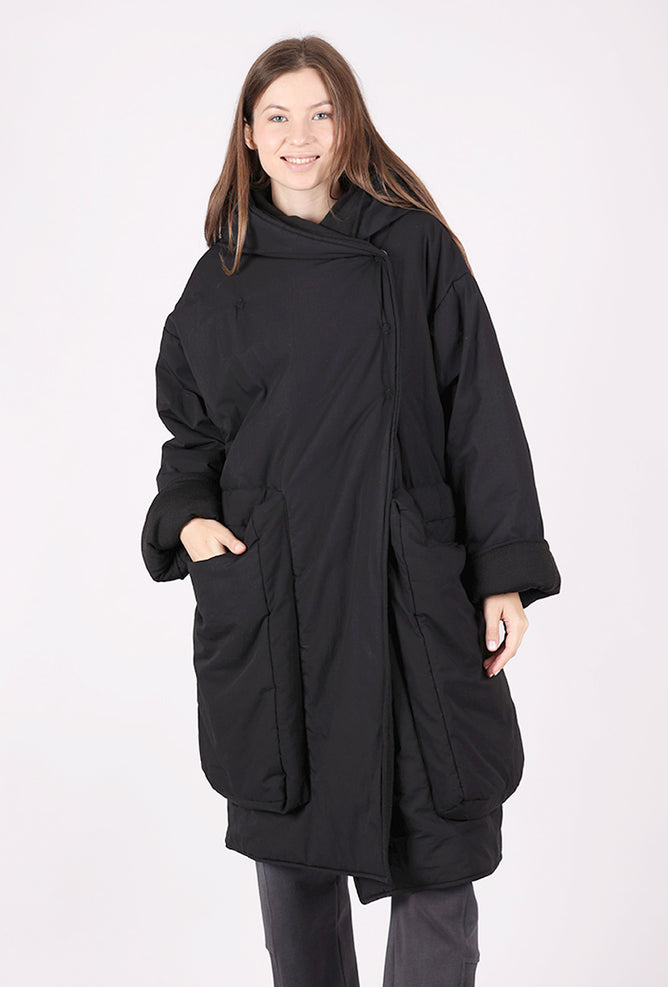 Zilberman Zilber Long Duvet Puffer, Black 